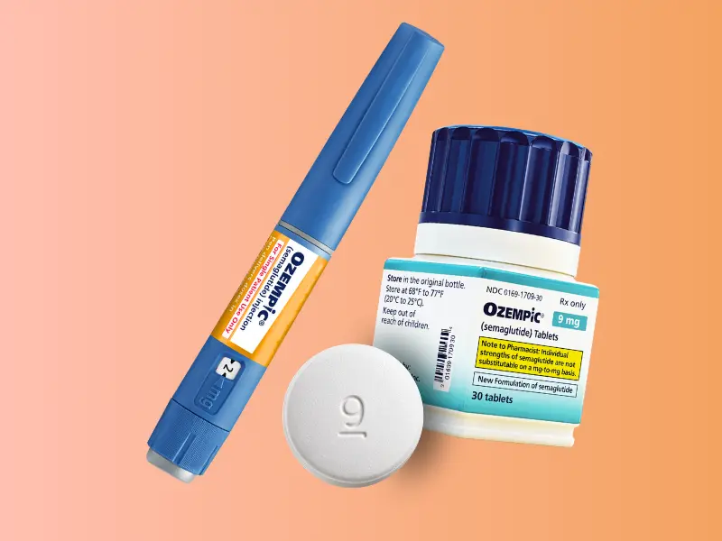 Ozempic semaglutide injection pen and oral tablets