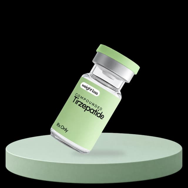 Compounded tirzepatide medication for weight management