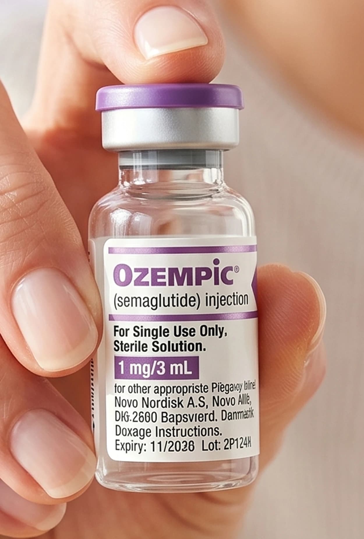 Ozempic semaglutide medication
