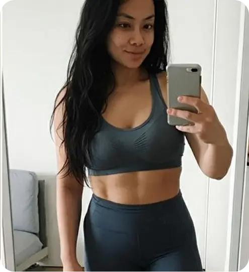 Sarah Chen after progress with Ongo Weight Loss