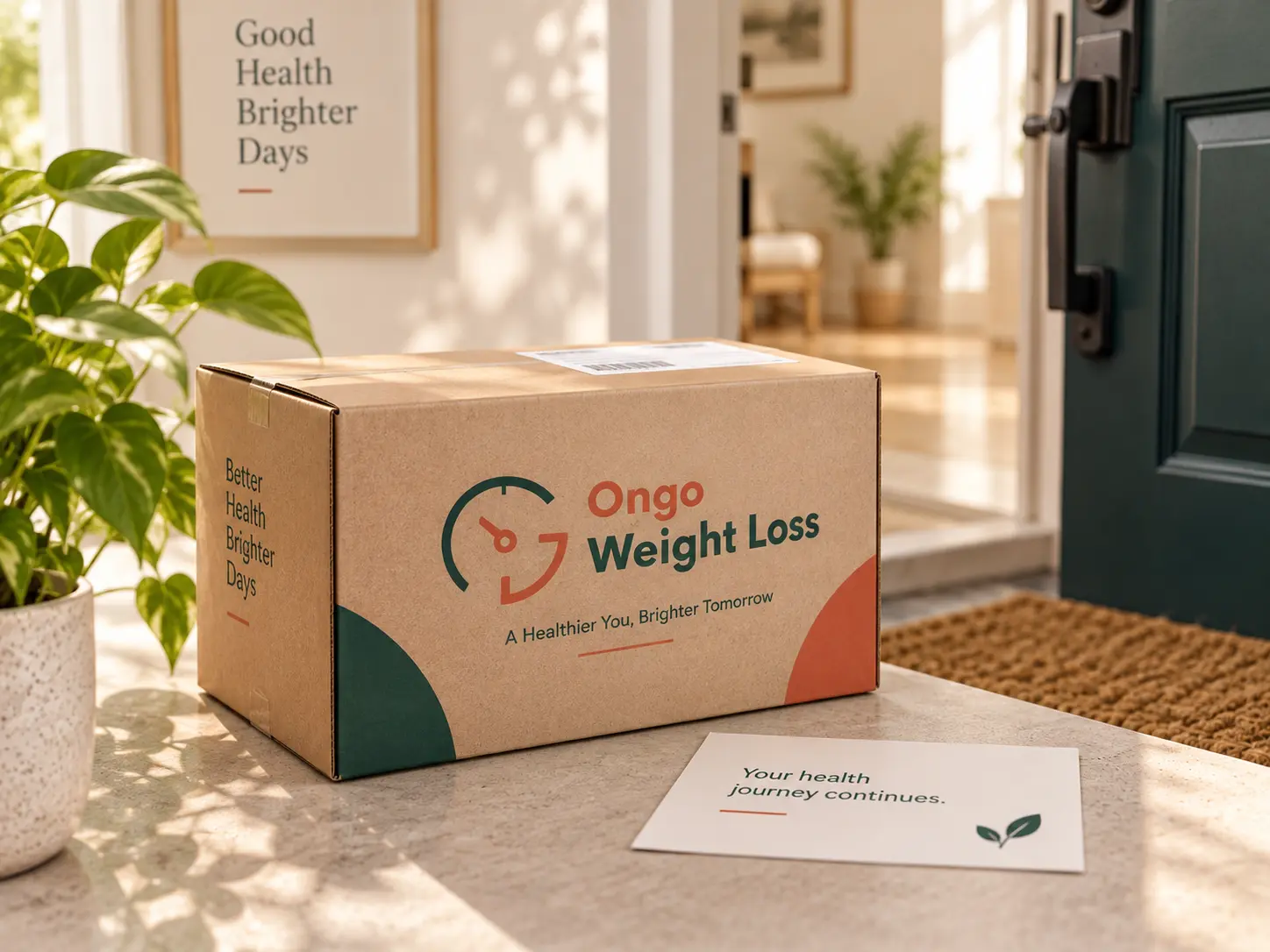 Discreet medication package delivery at home