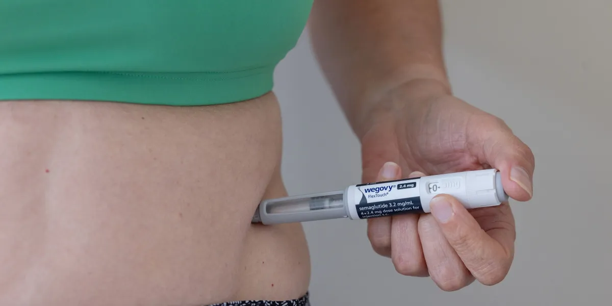 Google searches predicted surge in prescription of weight-loss drugs like Wegovy and Zepbound, study says _ Fortune Well Women Inject Ozempic Injection Image
